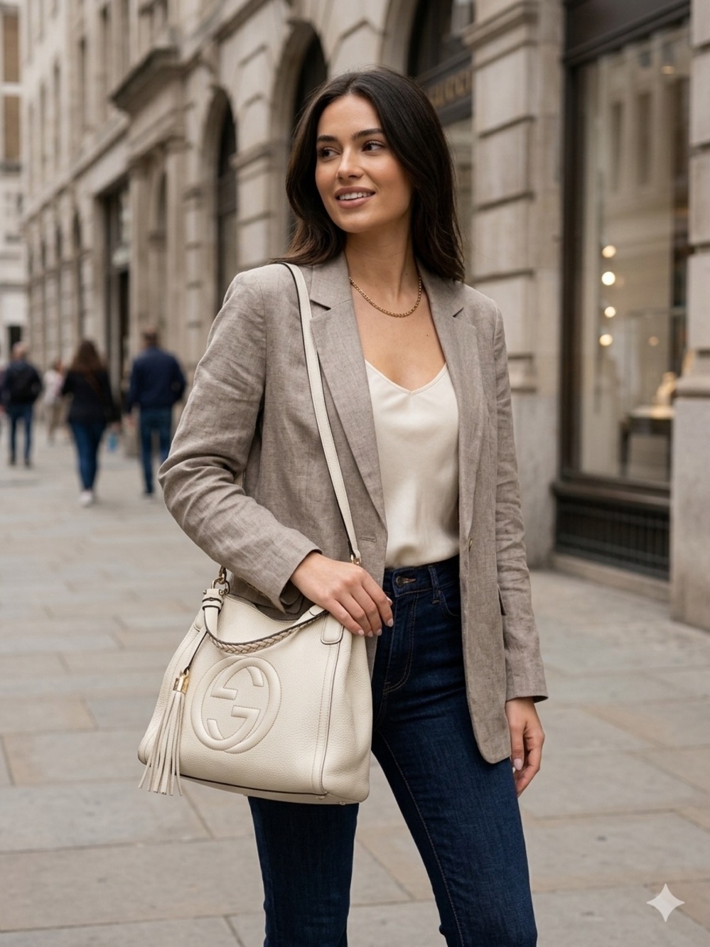 Gucci SoHo Crème Shoulder Bag in EUC